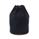 爱马仕爱马仕（Hermes Hermes）Polon Mimil Black Munisex Canvas肩带AB AB级使用Ginzo