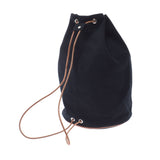 爱马仕爱马仕（Hermes Hermes）Polon Mimil Black Munisex Canvas肩带AB AB级使用Ginzo