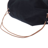 爱马仕爱马仕（Hermes Hermes）Polon Mimil Black Munisex Canvas肩带AB AB级使用Ginzo