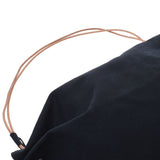 爱马仕爱马仕（Hermes Hermes）Polon Mimil Black Munisex Canvas肩带AB AB级使用Ginzo