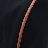 爱马仕爱马仕（Hermes Hermes）Polon Mimil Black Munisex Canvas肩带AB AB级使用Ginzo