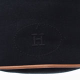 爱马仕爱马仕（Hermes Hermes）Polon Mimil Black Munisex Canvas肩带AB AB级使用Ginzo