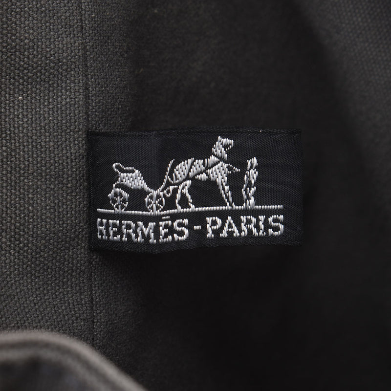 HERMES Hermes Polon Mimil Gray Unisex Canvas Shoulder Bag B Rank used Ginzo