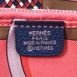 HERMES エルメス アザップロング シルクイン ブルーブライトン シルバー金具 D刻印(2019年頃) ユニセックス ヴォーエプソン 長財布 ABランク 中古 銀蔵