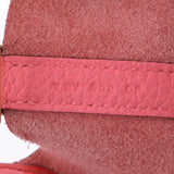 HERMES エルメス ピコタンロック タッチ PM ローズアザレ/ブーゲンビリア ゴールド金具 Y刻印(2020年頃) レディース トリヨンクレマンス/アリゲーター ハンドバッグ 新同 中古 銀蔵