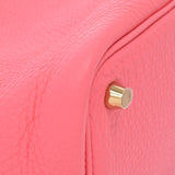 HERMES エルメス ピコタンロック タッチ PM ローズアザレ/ブーゲンビリア ゴールド金具 Y刻印(2020年頃) レディース トリヨンクレマンス/アリゲーター ハンドバッグ 新同 中古 銀蔵