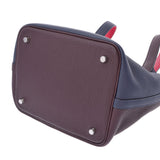 HERMES Hermes Picotan Lock MM Kazak Blue Nui/Rouge Celie/Framboise Z engraved (around 2021) Ladies Toryon Lemance Handbag New Ginzo