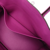 HERMES エルメス バーキン 30 マグノリア(ピンク系) シルバー金具 C刻印(2018年頃) レディース トリヨンクレマンス ハンドバッグ 未使用 銀蔵