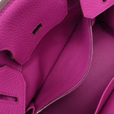 HERMES エルメス バーキン 30 マグノリア(ピンク系) シルバー金具 C刻印(2018年頃) レディース トリヨンクレマンス ハンドバッグ 未使用 銀蔵