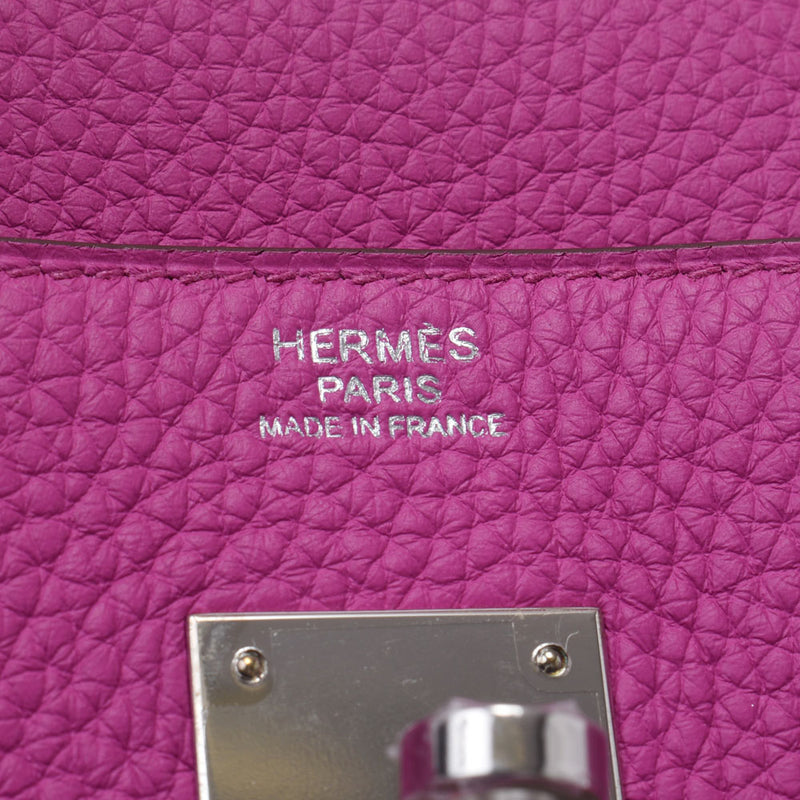 HERMES エルメス バーキン 30 マグノリア(ピンク系) シルバー金具 C刻印(2018年頃) レディース トリヨンクレマンス ハンドバッグ 未使用 銀蔵