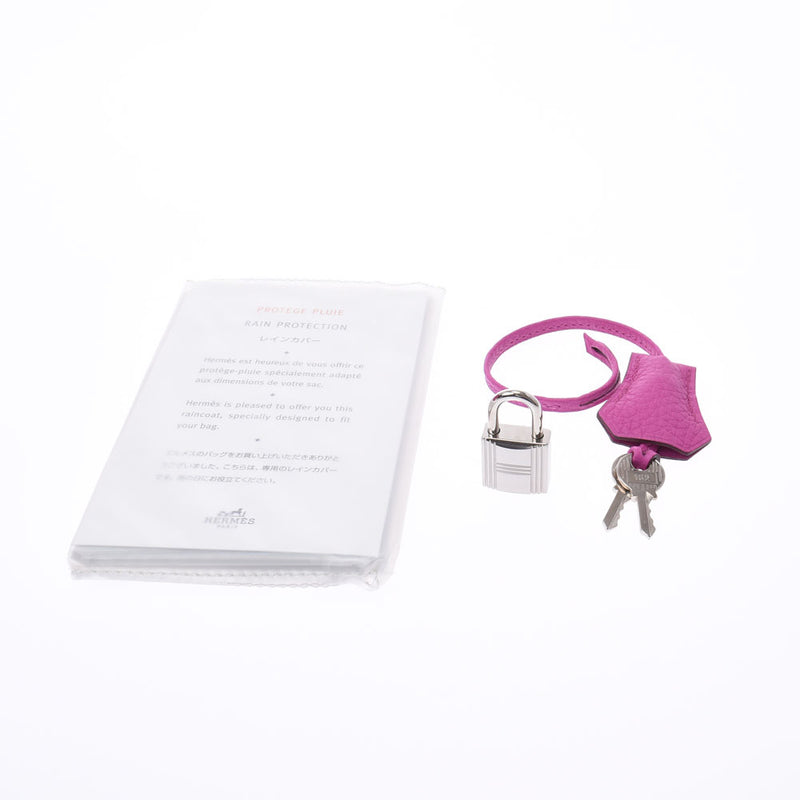 HERMES エルメス バーキン 30 マグノリア(ピンク系) シルバー金具 C刻印(2018年頃) レディース トリヨンクレマンス ハンドバッグ 未使用 銀蔵