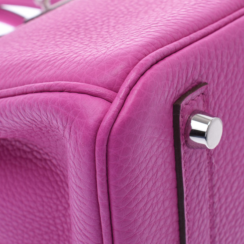 HERMES エルメス バーキン 30 マグノリア(ピンク系) シルバー金具 C刻印(2018年頃) レディース トリヨンクレマンス ハンドバッグ 未使用 銀蔵