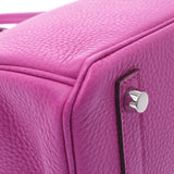 HERMES エルメス バーキン 30 マグノリア(ピンク系) シルバー金具 C刻印(2018年頃) レディース トリヨンクレマンス ハンドバッグ 未使用 銀蔵