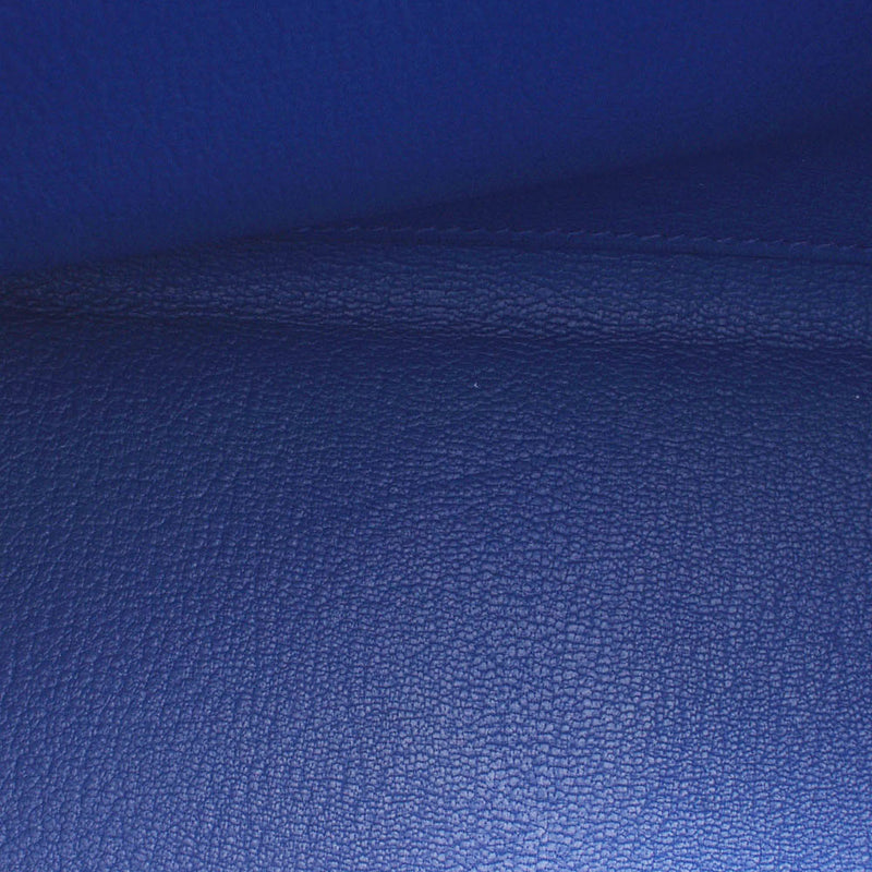 HERMES エルメス ケリー 28 ギャロップ 内縫い 2WAY ブルーエレクトリック シルバー金具 A刻印(2017年頃) レディース トゴ ハンドバッグ Aランク 中古 銀蔵
