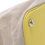 爱马仕爱马仕（Hermes Hermes）螺母45石灰/菲塞尔银支架雕刻（2017年左右）男女通用的托尔/小腿手提包