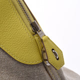 爱马仕爱马仕（Hermes Hermes）螺母45石灰/菲塞尔银支架雕刻（2017年左右）男女通用的托尔/小腿手提包