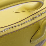 爱马仕爱马仕（Hermes Hermes）螺母45石灰/菲塞尔银支架雕刻（2017年左右）男女通用的托尔/小腿手提包