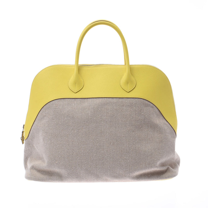 エルメスリラックス 45 14142 ライム/フィセル シルバー金具 A刻印