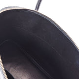 爱马仕爱马仕无聊37黑色金支架□E雕刻（2001年左右）女士Porosus手提包B等级使用Ginzo