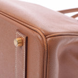 爱马仕爱马仕Birkin 40金色金支架□B刻有（1998年左右）kushbell手提包AB级使用Ginzo