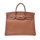 爱马仕爱马仕Birkin 40金色金支架□B刻有（1998年左右）kushbell手提包AB级使用Ginzo