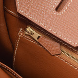 爱马仕爱马仕Birkin 40金色金支架□B刻有（1998年左右）kushbell手提包AB级使用Ginzo