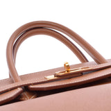 爱马仕爱马仕Birkin 40金色金支架□B刻有（1998年左右）kushbell手提包AB级使用Ginzo