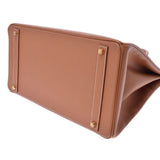 爱马仕爱马仕Birkin 40金色金支架□B刻有（1998年左右）kushbell手提包AB级使用Ginzo