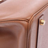 爱马仕爱马仕Birkin 40金色金支架□B刻有（1998年左右）kushbell手提包AB级使用Ginzo