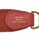 HERMES Hermes Evrin TPM Cuie Brew (Orange Red) Y engraved (around 2020) Ladies Toryon Lemance Shoulder Bag Unused Ginzo