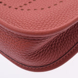 HERMES Hermes Evrin TPM Cuie Brew (Orange Red) Y engraved (around 2020) Ladies Toryon Lemance Shoulder Bag Unused Ginzo
