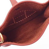 HERMES Hermes Evrin TPM Cuie Brew (Orange Red) Y engraved (around 2020) Ladies Toryon Lemance Shoulder Bag Unused Ginzo