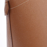 HERMES Hermes Bored 37 Gold Gold Bracket □ B engraved (around 1998) Ladies Kushbell Handbag A Rank used Ginzo