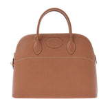 HERMES Hermes Bored 37 Gold Gold Bracket □ B engraved (around 1998) Ladies Kushbell Handbag A Rank used Ginzo