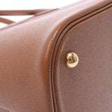 HERMES Hermes Bored 37 Gold Gold Bracket □ B engraved (around 1998) Ladies Kushbell Handbag A Rank used Ginzo