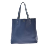 HERMES Hermes Dubble Sense 36 Reversible Bicolor Shell/Blue Mald □ P engraved (around 2012) Unisex Toryon Lemance Tote Bag A Rank used Ginzo