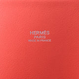 爱马仕爱马仕（Hermes Hermes Boledo）放松37玫瑰斋浦尔银支架□P雕刻（2012年左右）女士vo Sickm Handbag AB级使用Ginzo