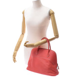 爱马仕爱马仕（Hermes Hermes Boledo）放松37玫瑰斋浦尔银支架□P雕刻（2012年左右）女士vo Sickm Handbag AB级使用Ginzo