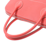 爱马仕爱马仕（Hermes Hermes Boledo）放松37玫瑰斋浦尔银支架□P雕刻（2012年左右）女士vo Sickm Handbag AB级使用Ginzo