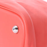 爱马仕爱马仕（Hermes Hermes Boledo）放松37玫瑰斋浦尔银支架□P雕刻（2012年左右）女士vo Sickm Handbag AB级使用Ginzo