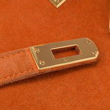 HERMES エルメス ポシェット ケリー オレンジ  ゴールド金具 □I刻印(2005年頃) レディース ドブリス ハンドバッグ Bランク 中古 銀蔵