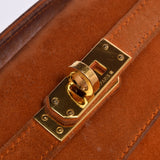 HERMES エルメス ポシェット ケリー オレンジ  ゴールド金具 □I刻印(2005年頃) レディース ドブリス ハンドバッグ Bランク 中古 銀蔵