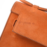 HERMES エルメス ポシェット ケリー オレンジ  ゴールド金具 □I刻印(2005年頃) レディース ドブリス ハンドバッグ Bランク 中古 銀蔵