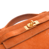 HERMES エルメス ポシェット ケリー オレンジ  ゴールド金具 □I刻印(2005年頃) レディース ドブリス ハンドバッグ Bランク 中古 銀蔵