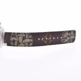 LOUIS VUITTON Louis Vuitton Tambour Christ Famenes Isetan Limited 59 Koi Q1D06 Men's SS/Leather Watch Quartz Silver Dial A Rank Used Ginzo