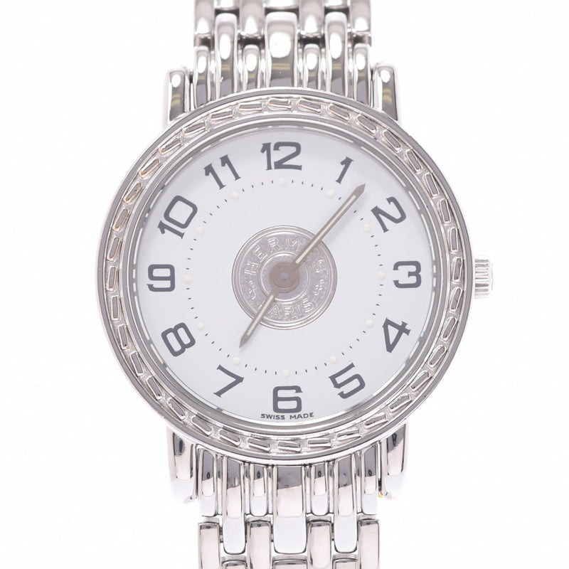 【稼働・美品】HERMES　エルメス　セリエ　白文字盤　レディース　腕時計assistの商品