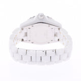 CHANEL Chanel J12 33mm H0968 Boys White Ceramic/SS Watch Quartz White Dial A Rank Used Ginzo