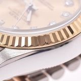 ROLEX Rolex Datejust 10P diamond 69179GBIC Ladies YG/WG/SS Watch Automatic Wrapping Champagne Dial A Rank used Ginzo