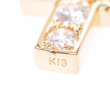 Ponte Vecchio Ponte Vequio Cross Diamond 0.55CT女士K18YG吊坠顶部A级使用Ginzo