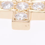 Ponte Vecchio Ponte Vequio Cross Diamond 0.55CT女士K18YG吊坠顶部A级使用Ginzo